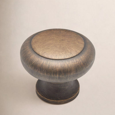 Hollow Plain 1 1/4" Diameter Mushroom Knob CK Series