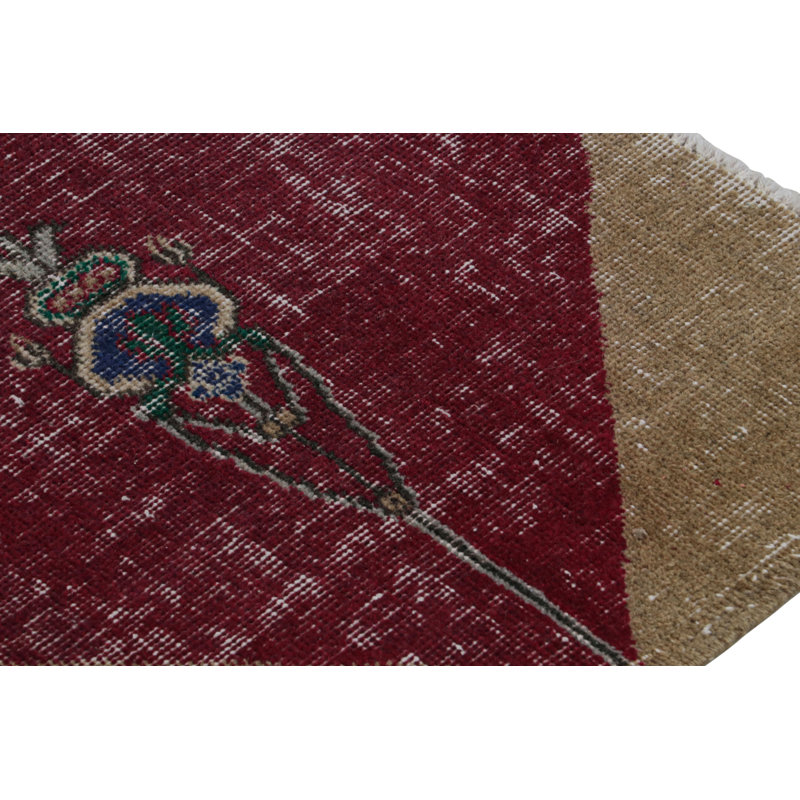 Hand Knotted Wool Area Rug