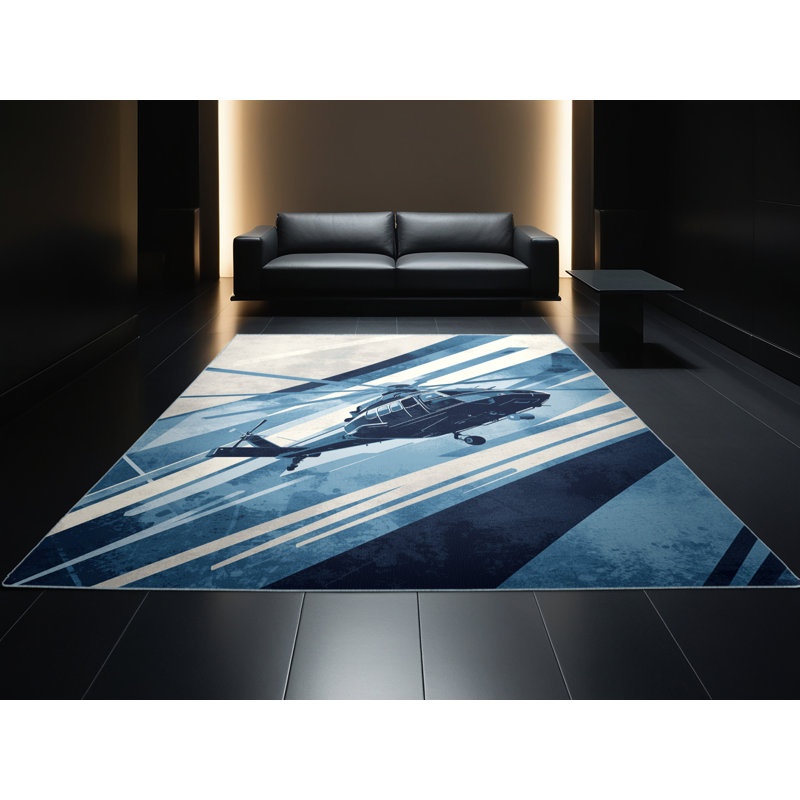 Tapis gris Soft Softh, 7 x 10