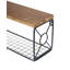 2 Piece Solid Wood Bracket Shelf