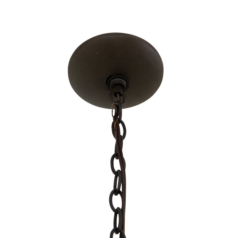 Lustree empire ombré 9 lumières Joye, Marron foncé