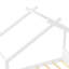 Twin House Floor Bed with Support Slats, Solid Wood House Bed Frame, No Box Spring Needed and Opening Constructure-1143492676