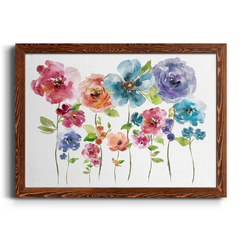 Belle Boutique Arrangement - Peinture sur toile encadrée, H 37,5 po x l 27,5 po x P 1,5 po, Érable