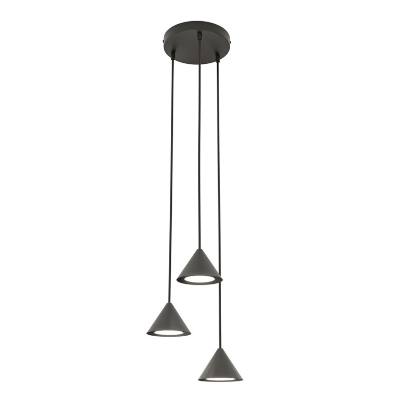 Aavyan 3 - Light Pendant, Black