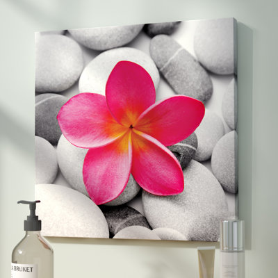 Fleur zen par PhotoINC Studio - Impression sur toile tendue sur châssis