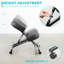 Adjustable Height Ergonomic Kneeling Chair-399476217