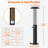 Standing Wood Pellet Heater With Wheels