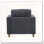 Fauteuil rembourré en tissu-1369629881
