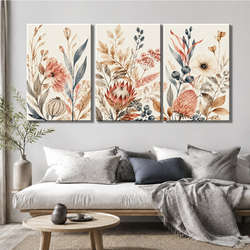 Impression sur toile 3 panneaux, 16 * 24 pouces * 3