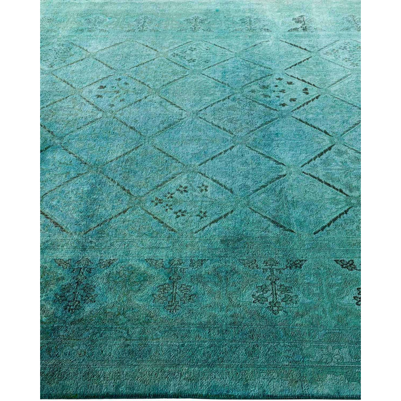 Overyed One-of-a-Kind Rectangle 6'2" X 8'10" Hand Knotted Area Rug