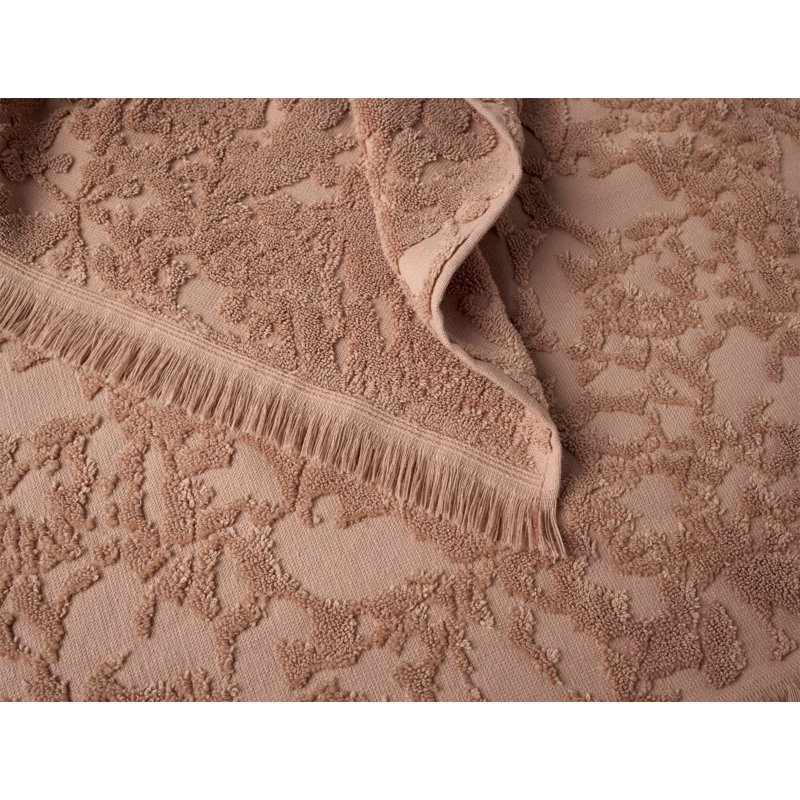 Wildflower Organic Hand Towel, Antique Rose
