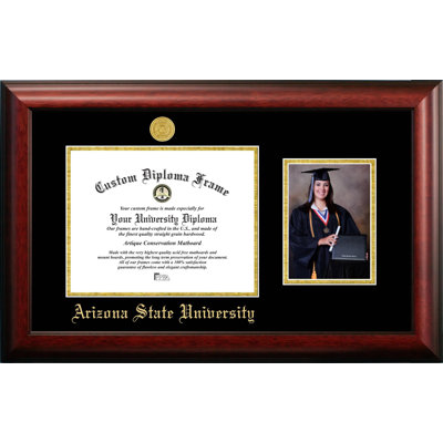Arizona State University Embossed Diploma Picture Frame