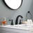 Widespread 2-handle Bathroom Faucet with Drain Assembly-64882131