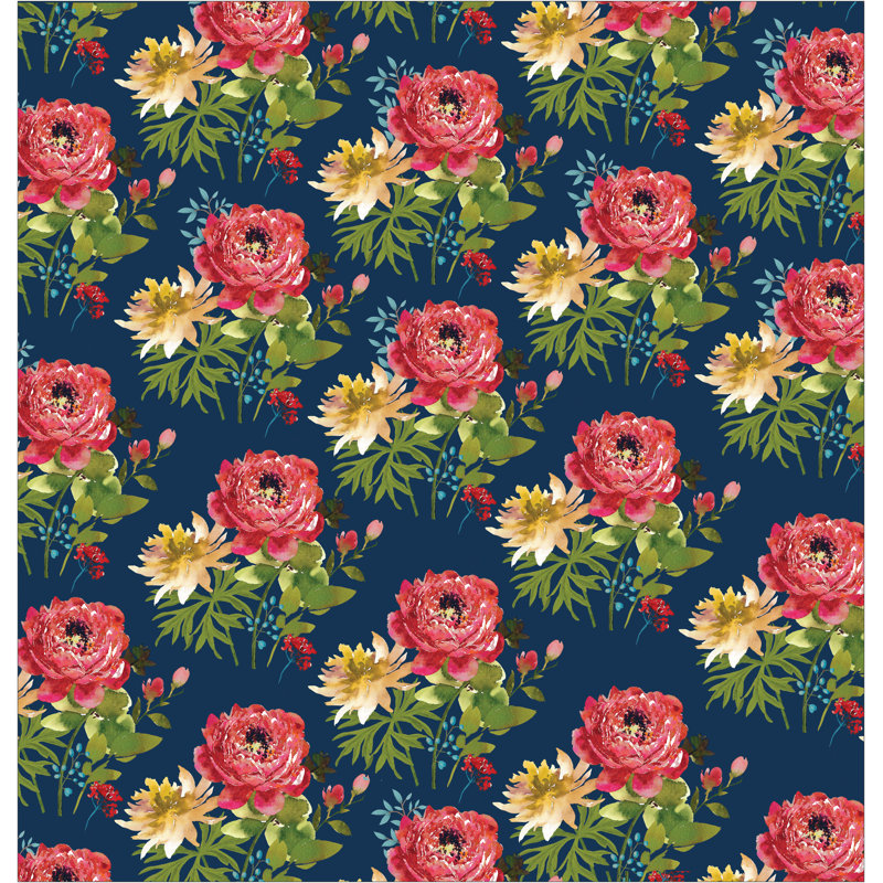 Rideau de douche Floral