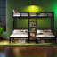 Lits peu encombrants avec rangement, lit simple moderne en métal pour la maison