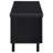 Clackamas Black 2-Door Storage Bench-1518915315