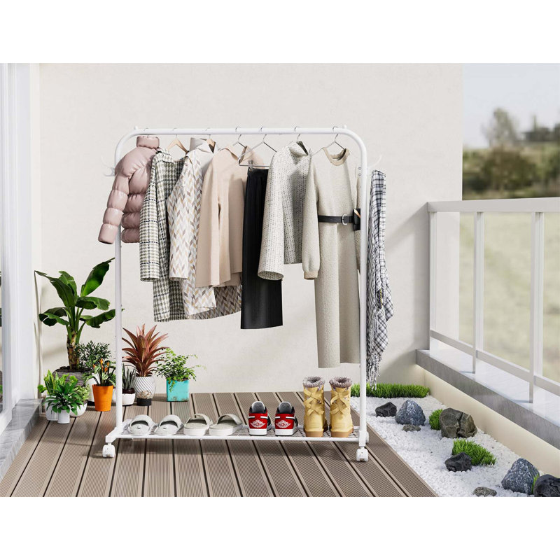 Bonhill 100cm Rolling Clothing Rack