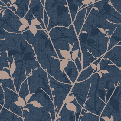 Double rouleau floral Grimbald
