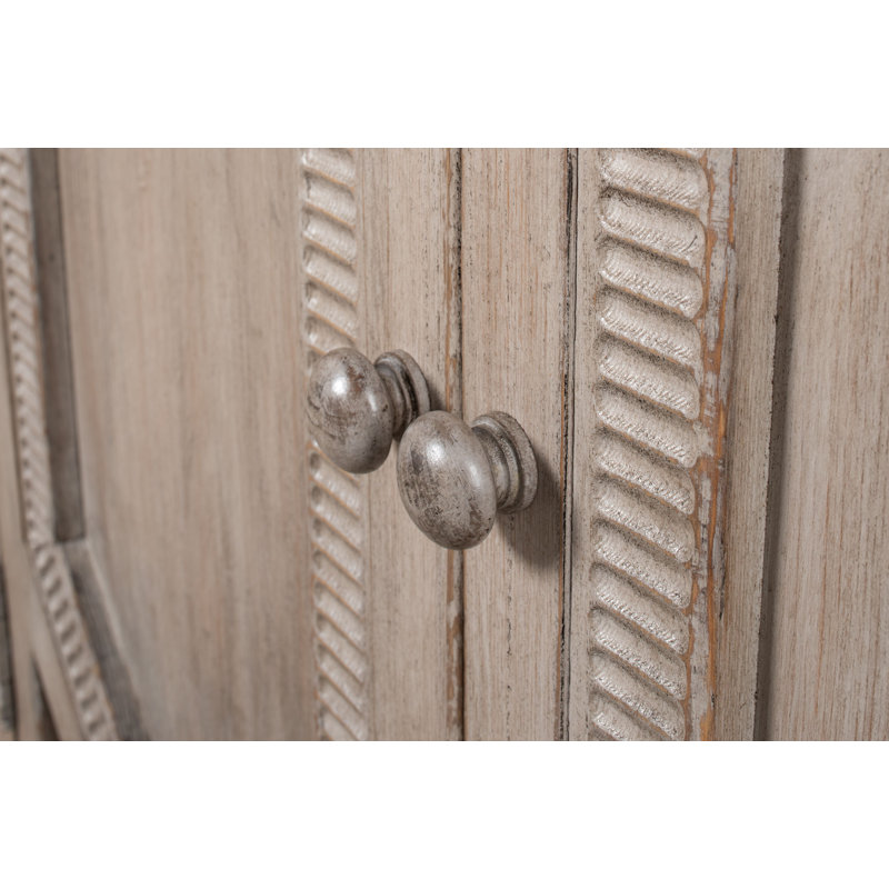 Diamond 112'' W Solid Wood Sideboard