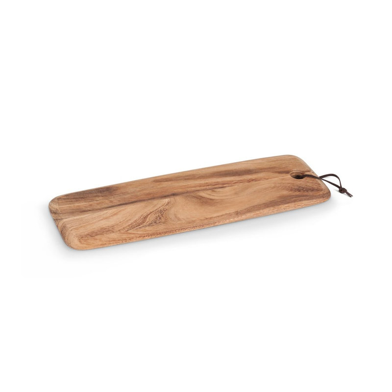 Mr. MJs Acacia Wood Cutting Board, 8" W x 18" L, Rectangular