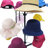 Countertop Hat Rack Headwear Wig Cap Display Tabletop Stand 24x24x37" 3-Tier 12 Hats