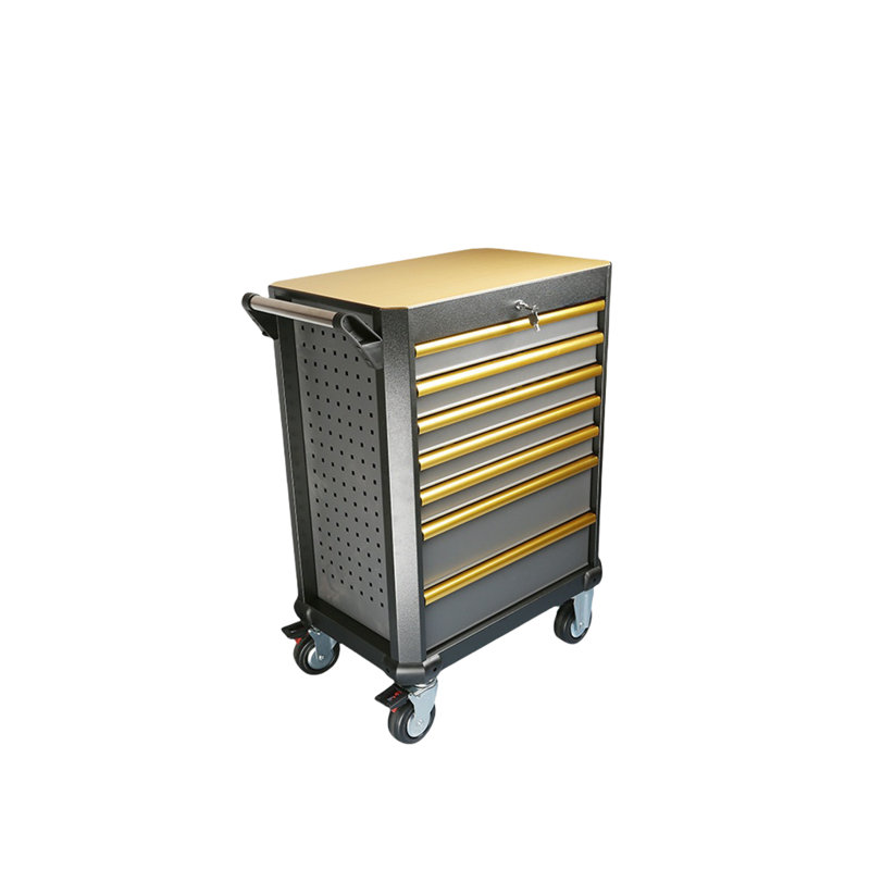 Coffre à roulettes inférieur en acier de 27,8 po avec roulettes