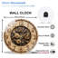 Horloge murale avec horloge murale 12 po