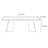 Light luxury modern rectangular dining table.-106815768