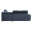 Canapé modulaire en microfibre texturé moderne et contemporain de 103 po avec lit escamotable 103 po Ellika-1875356735