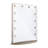 Hollywood Glow Vanity Mirror with 10 Clear LED Bulbs Vanity Dressing Mirror Base and Power Outlet-89199245-60657263