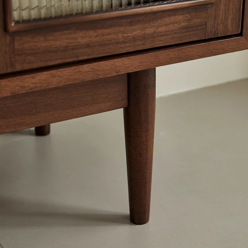Meuble de rangement moderne et minimaliste pour meuble télé, H 24,8 po x L 94,49 po x l 15,75 po