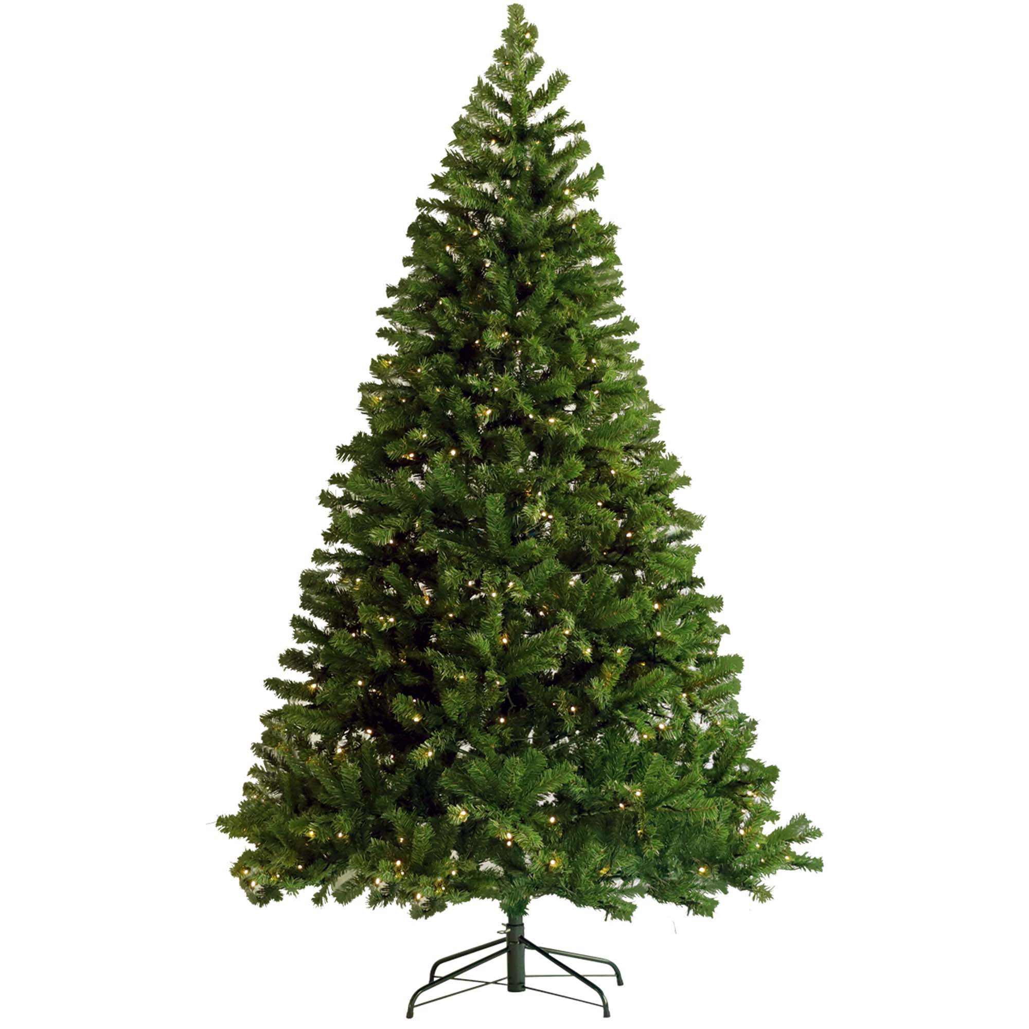 Ivy Bronx 6Ft Artificial Hinged PreLit Christmas Tree With Foldable