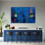 Hand -Packed In Blue - 3 Piece No Frame Print on Canvas-25648210