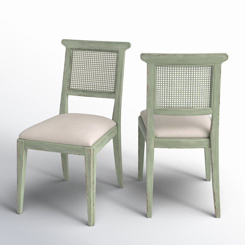 Charleston Upholstered Dining Chair, Green