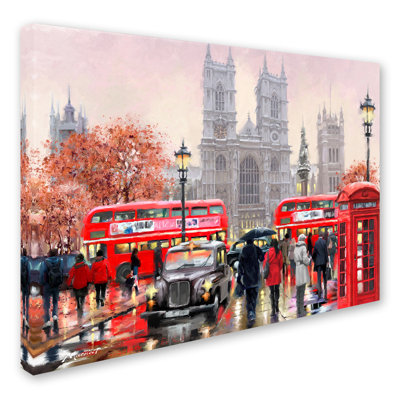 « westminster abbey », reproduction sur toile tendue