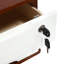 Organisateur de bureau empilable en bois massif Keedie-464931977