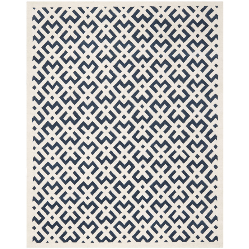 Tapis en laine touffeté à la main Deedie, Rectangle 4 pi x 6 pi