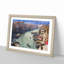 Grand Canal In Venice Italy - Single Picture Frame Painting on MDF-56632519-56632521