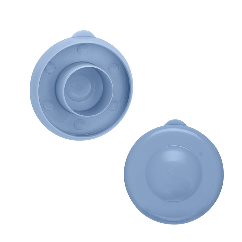 Couvercle en plastique 48 pièces Brio 2,35 po, Bleu
