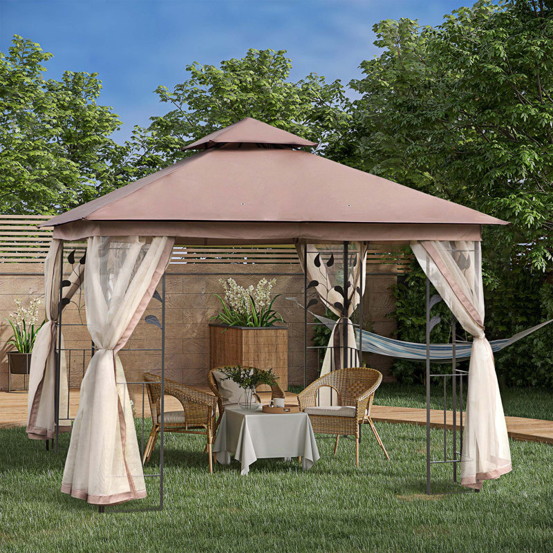 Abri de jardin en métal Outsunny