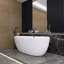 59'' x 29.5'' Freestanding Soaking Acrylic Bathtub
