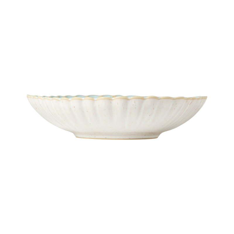 Mallorca Fine Stoneware Pasta Bowl, Sea Blue