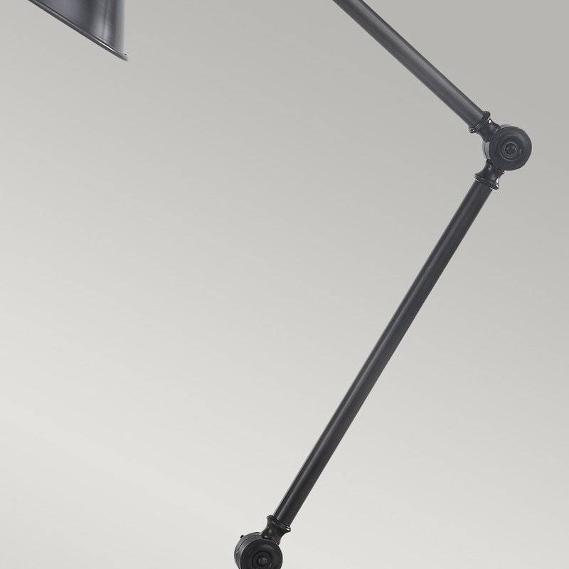 Evie Adjustable Metal Desk Lamp, Old Bronze