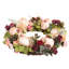 Pink peony wreath