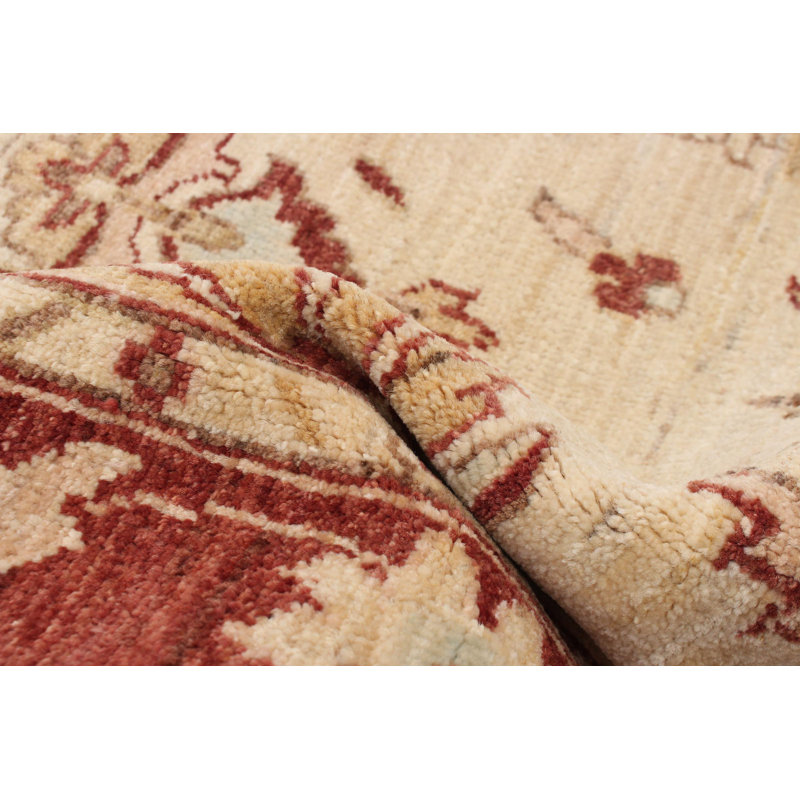 Tapis ivoire Chobi Finest 4 pi 0 po x 5 pi 10 po