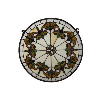 Middleton Medallion Stained Glass Window