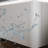Modern simple rock plate bathroom cabinet