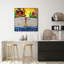 1WA6234 Colourful Art: It is a Great Love 1 Piece Wrapped Canvas Wall Art-352067069
