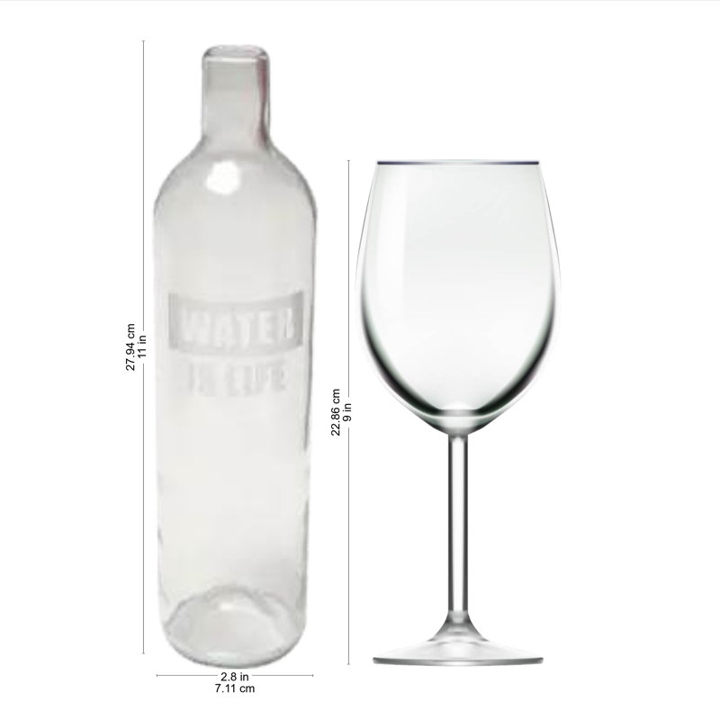 Ensemble de carafe 2 pièces Ezekiel
