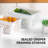 3 Pack Fruit Storage Containers For Fridge With Removable Drain Colanders Strainer
